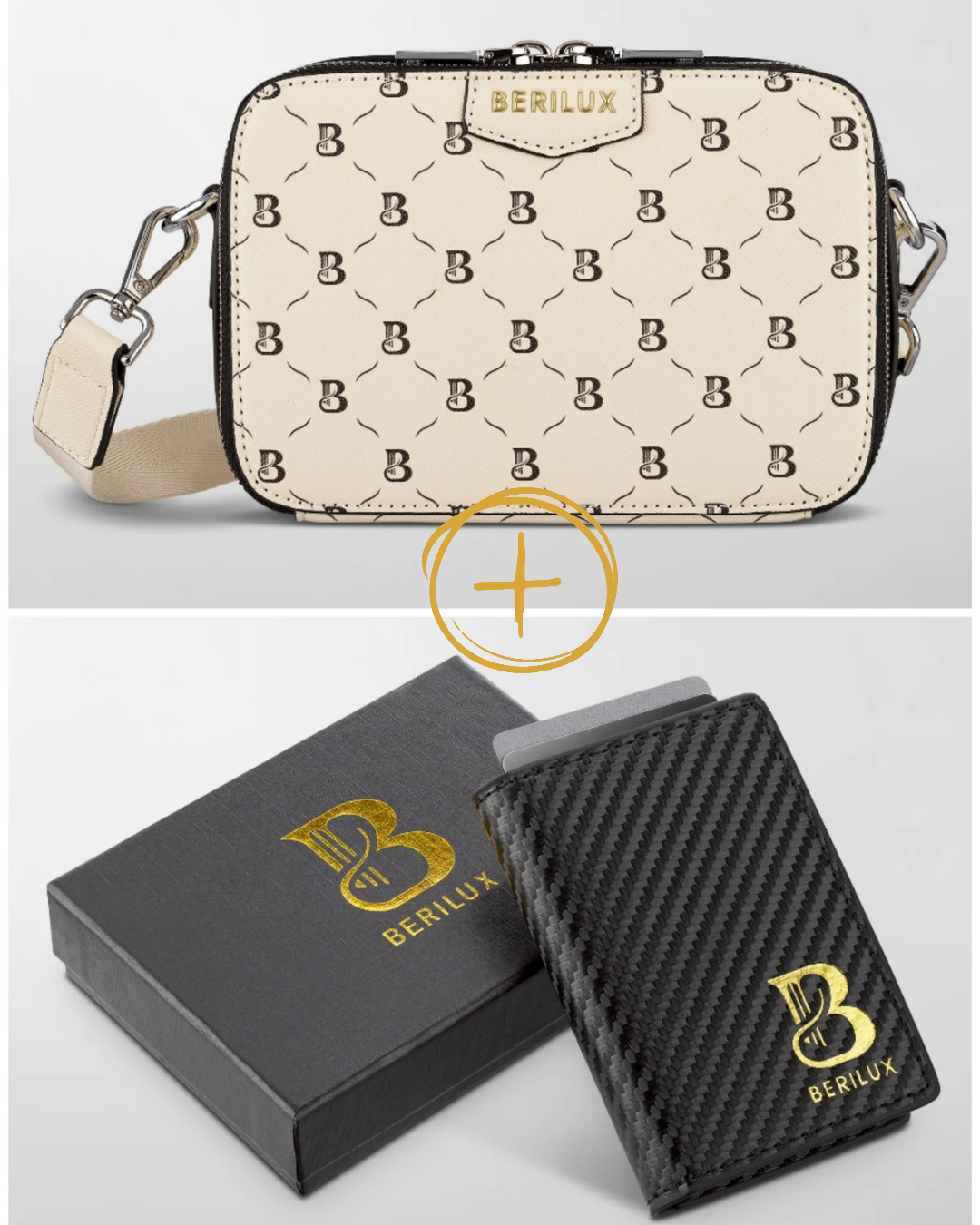 Shoulder Bag Cremeweiß + Cardholder